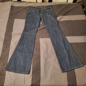 Old Navy The Diva Size 6 Women's Classic Darkwash Blue Women's Flare Jeans
